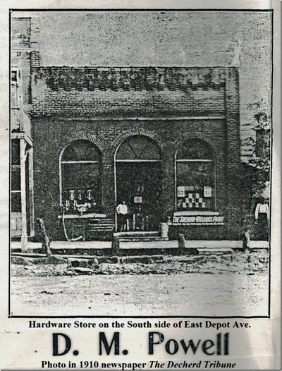 Powell Hardware Before 1909 Tornado