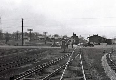 Tracks Looking North to Main St. Circa 1930s